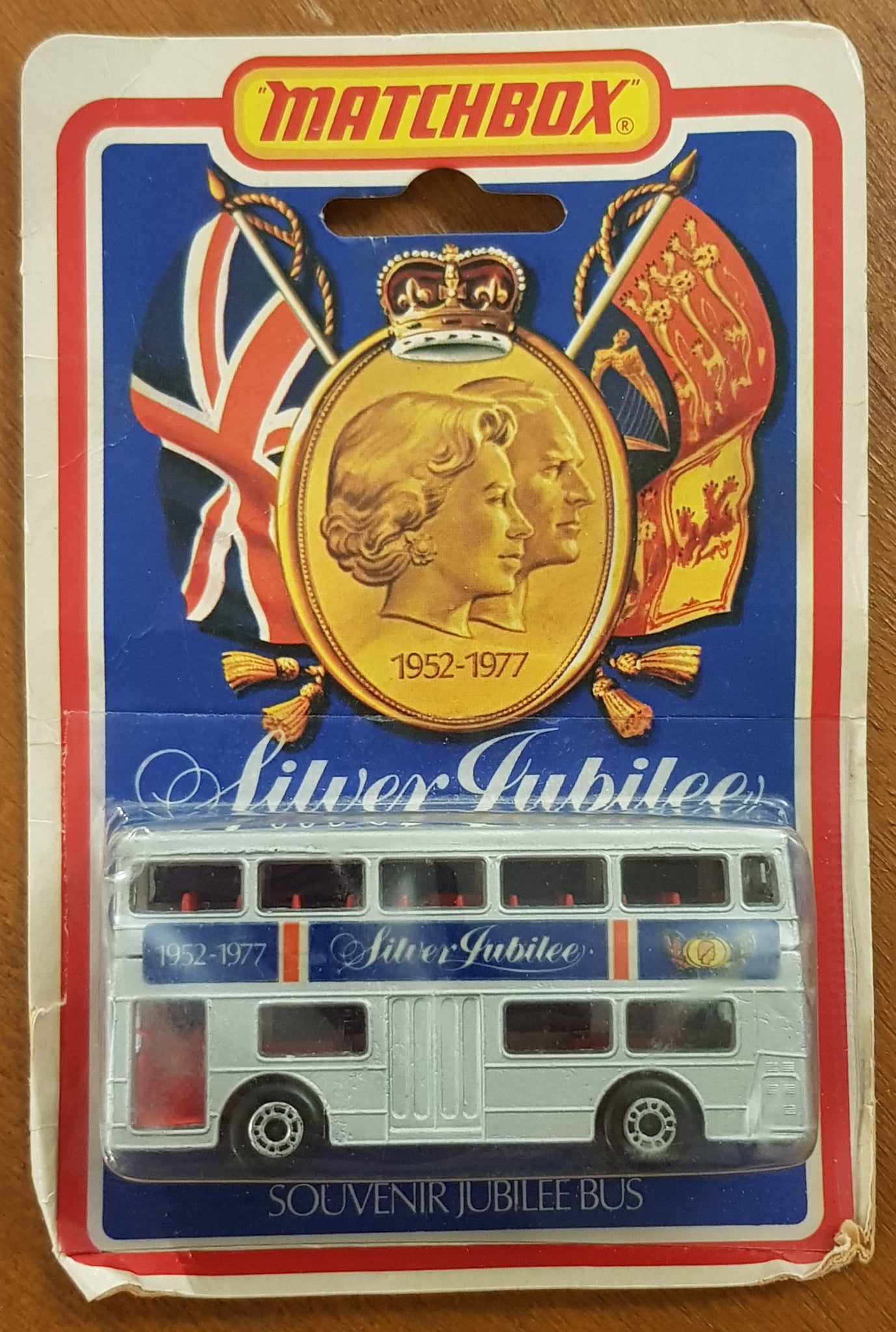 1977 Matchbox Queen Elizabeth Silver Jubilee Bus