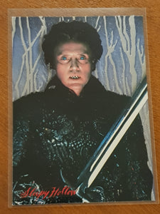Sleepy Hollow Christopher Walken/Headless Horseman Character Card #CC9 Etched Foil Trading Card Insert