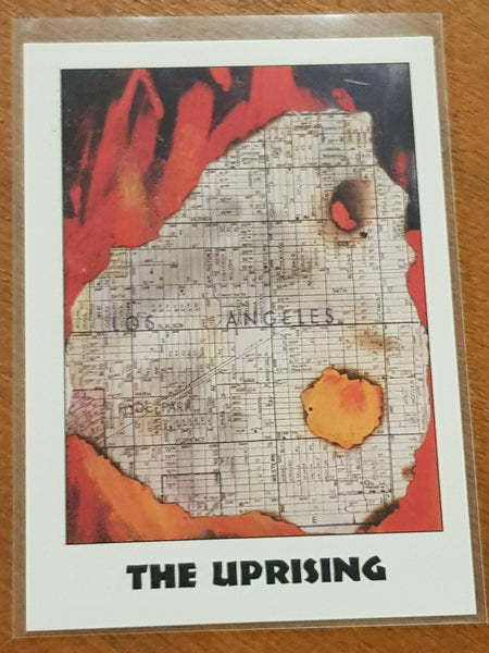 True Crime II Rodney King Beating Uprising #D Insert Trading Card