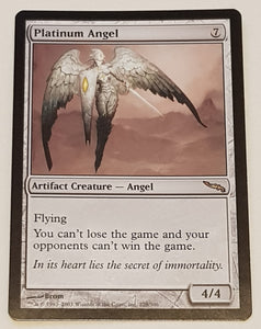 Magic the Gathering Mirrodin Platinum Angel #228/306 Trading Card