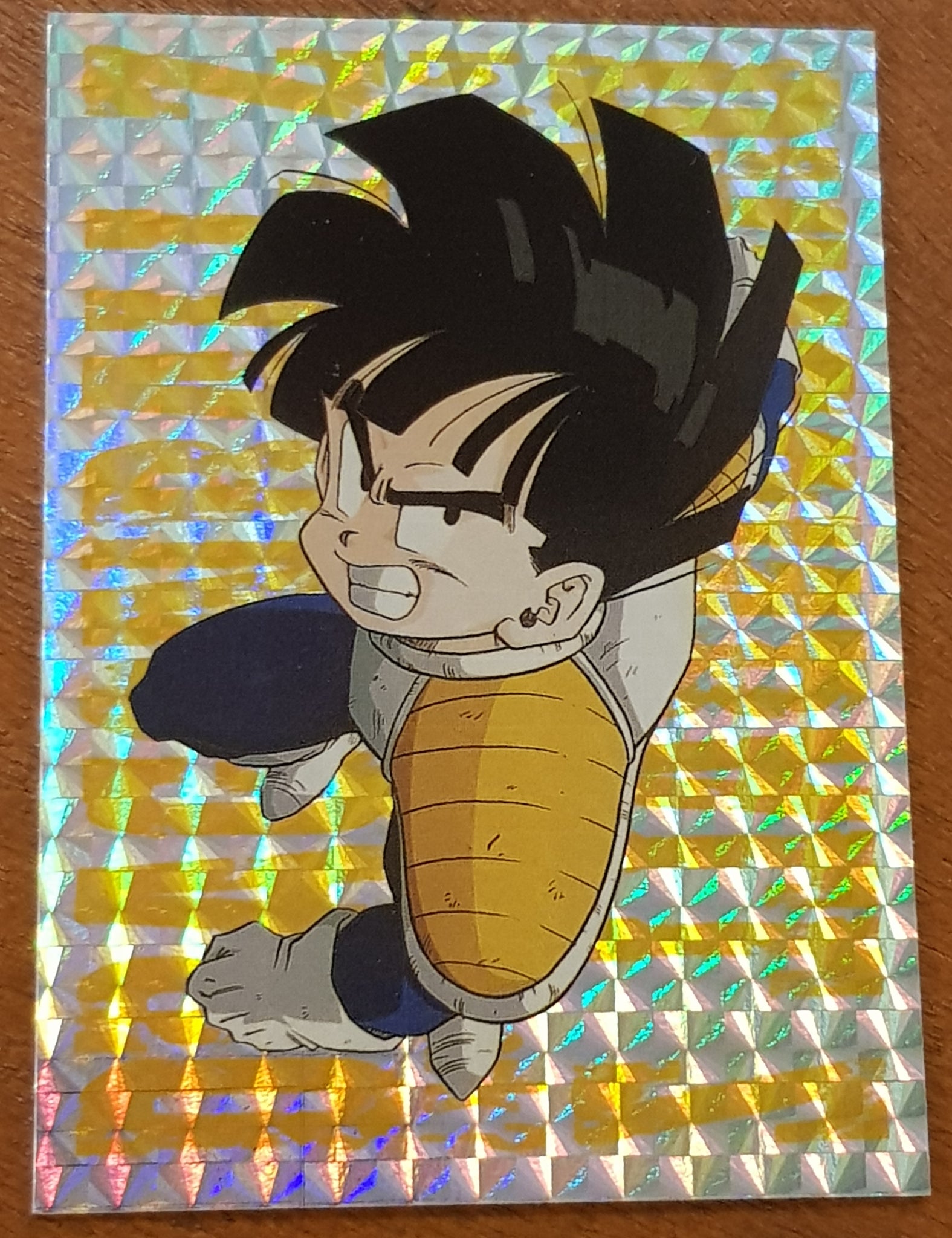 1999 Funimation Dragon Ball Z Gohan G-5 Prismatic Refractor Trading Card