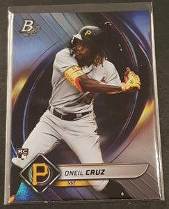 2022 Bowman Platinum Baseball Oneil Cruz #78 Rookie Card