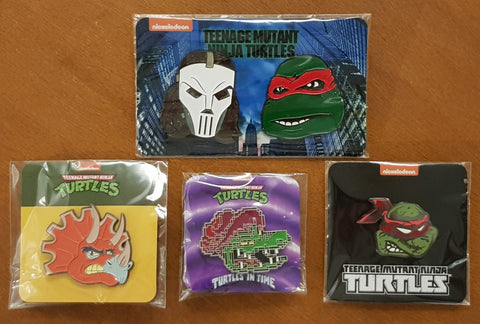 Teenage Mutant Ninja Turtles Lootcrate Enamel Pin Set