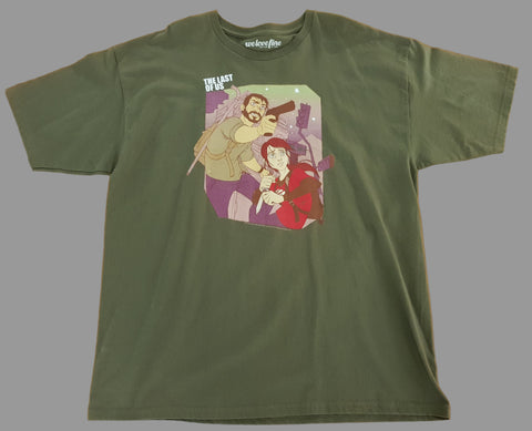 Last of Us T-shirt XL Green