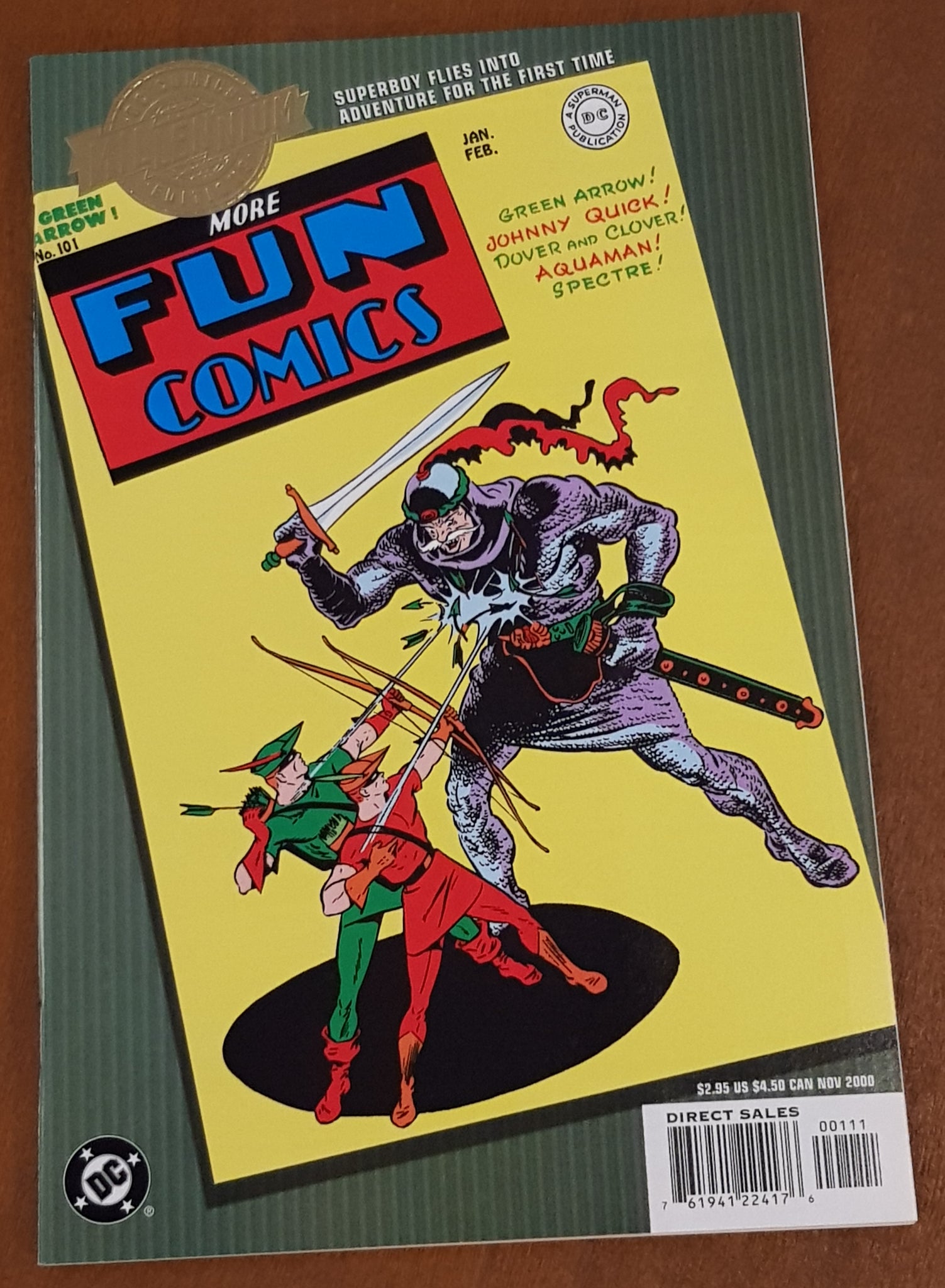 More Fun Comics #101 VF/NM (Millennium Edition)