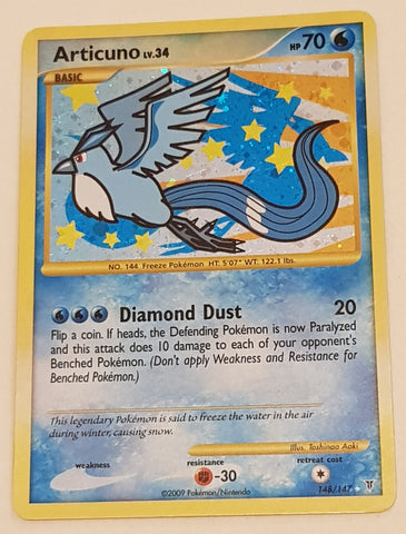 Pokemon Platinum Supreme Victors Articuno #148/147 Secret Rare Holo Trading Card