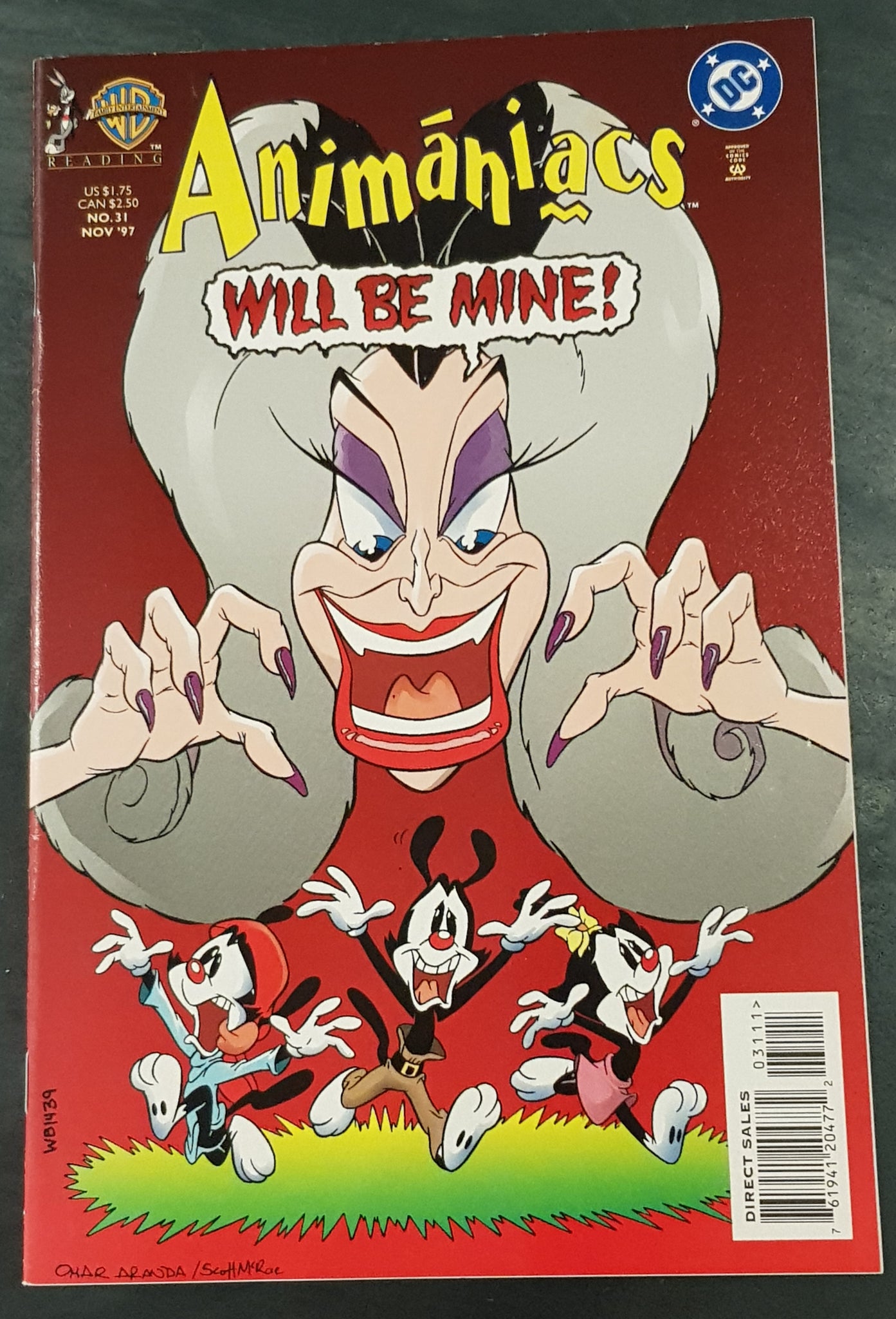 Animaniacs #31 VF+