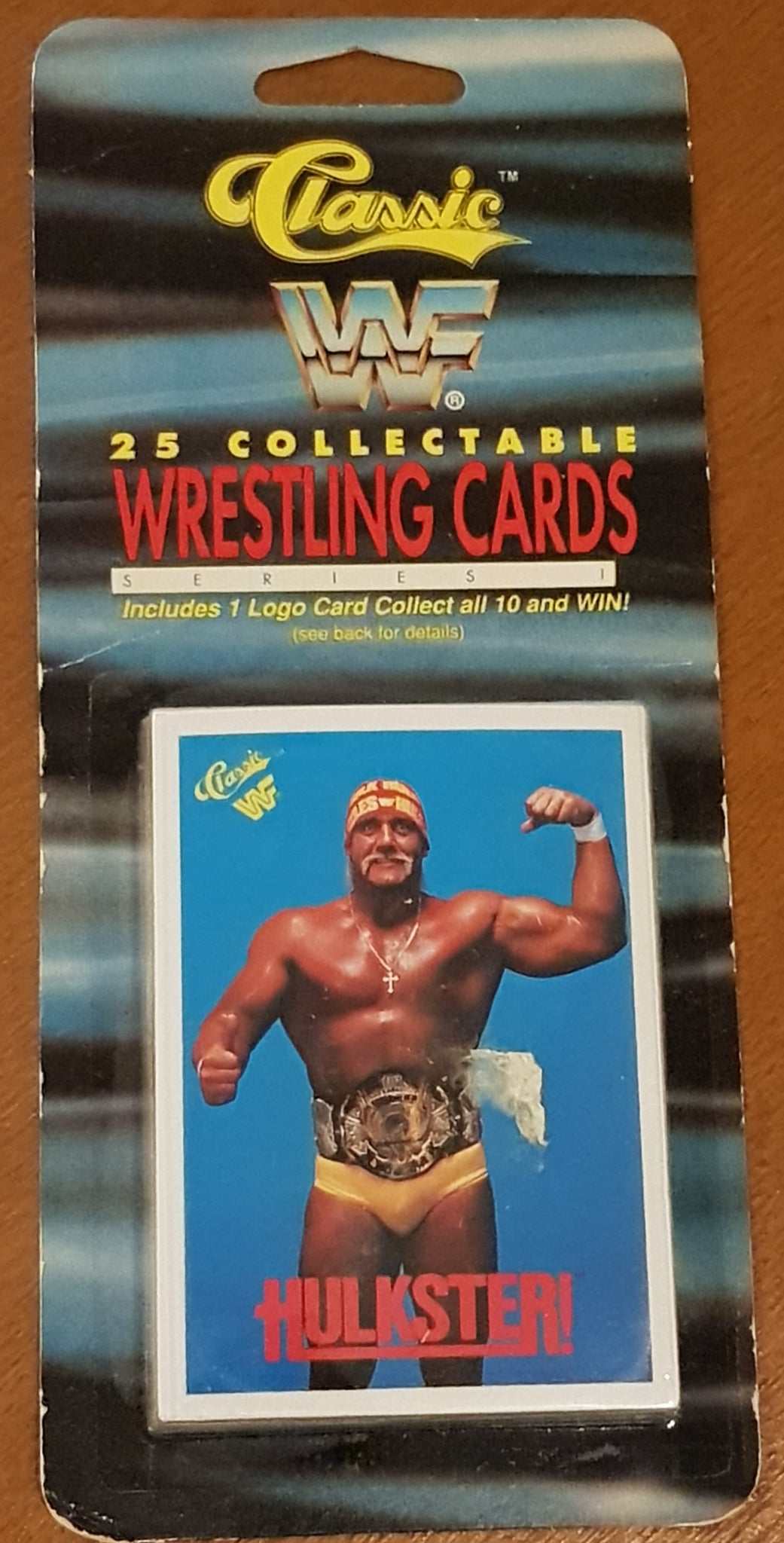 1990 Classic WWF Trading Card Hanger Pack