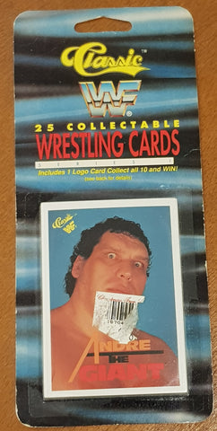 1990 Classic WWF Trading Card Hanger Pack