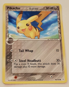 Pokemon Ex Holon Phantoms Pikachu #79/110 Trading Card