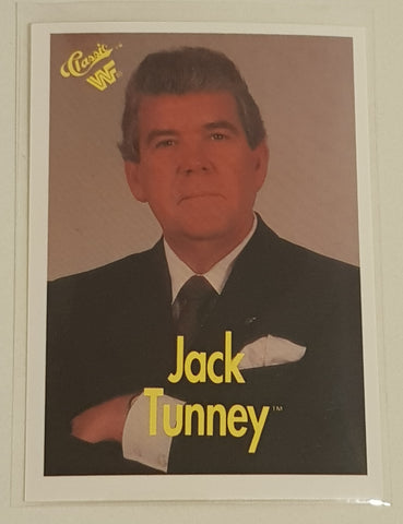 1990 Classic WWF Jack Tunney WWF President #58 Trading Card