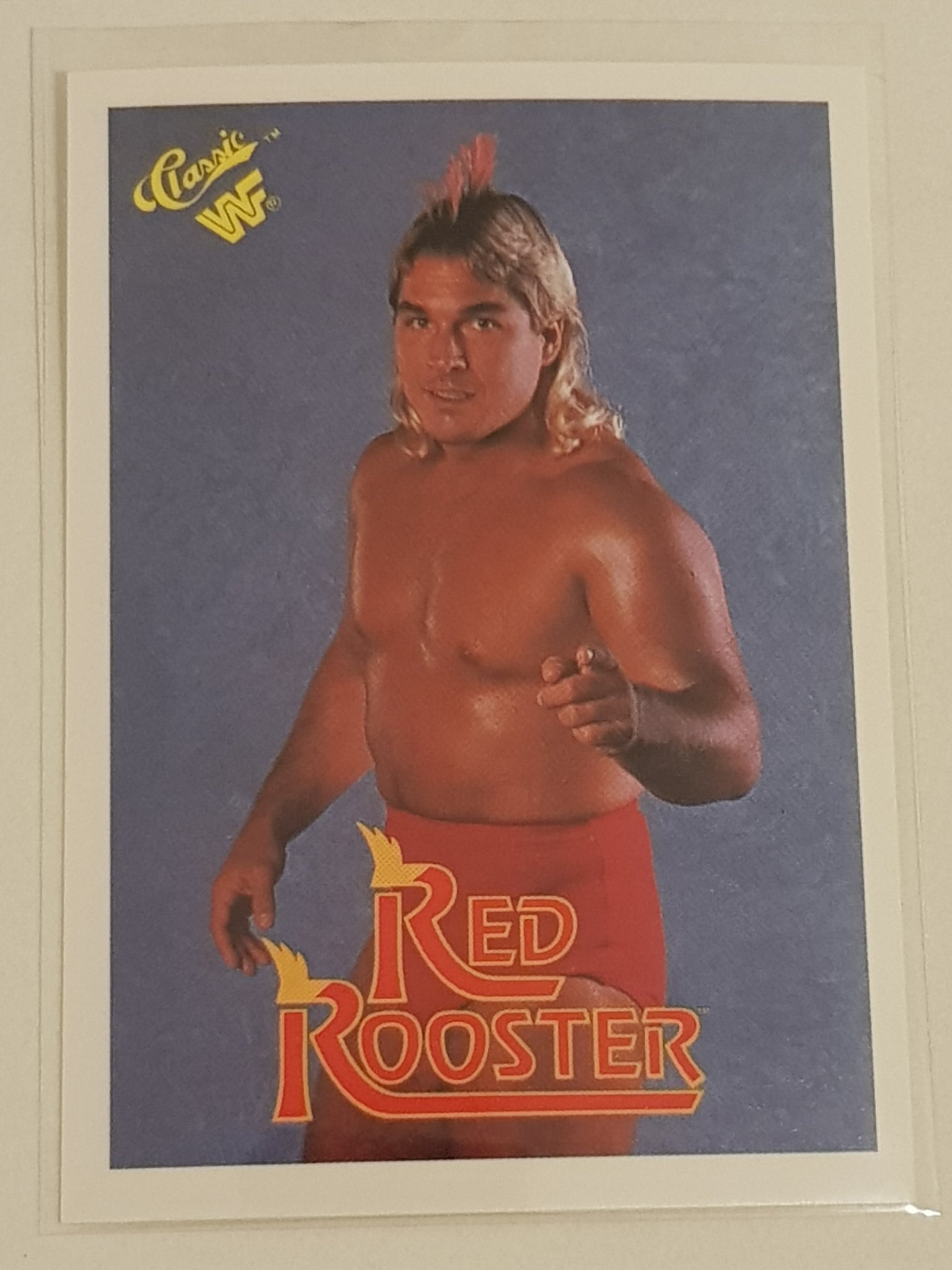 1990 Classic WWF Red Rooster #39 Trading Card
