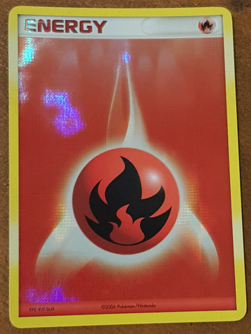 Pokemon Ex Holon Phantoms Fire Energy Holo Trading Card