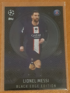 2022-23 Topps Match Attax Black Edge Edition Lionel Messi #466 Trading Card