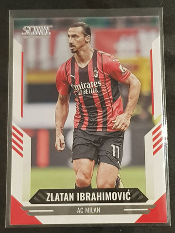 2021-22 Panini Score FIFA Zlatan Ibrahimovic #104 Trading Card