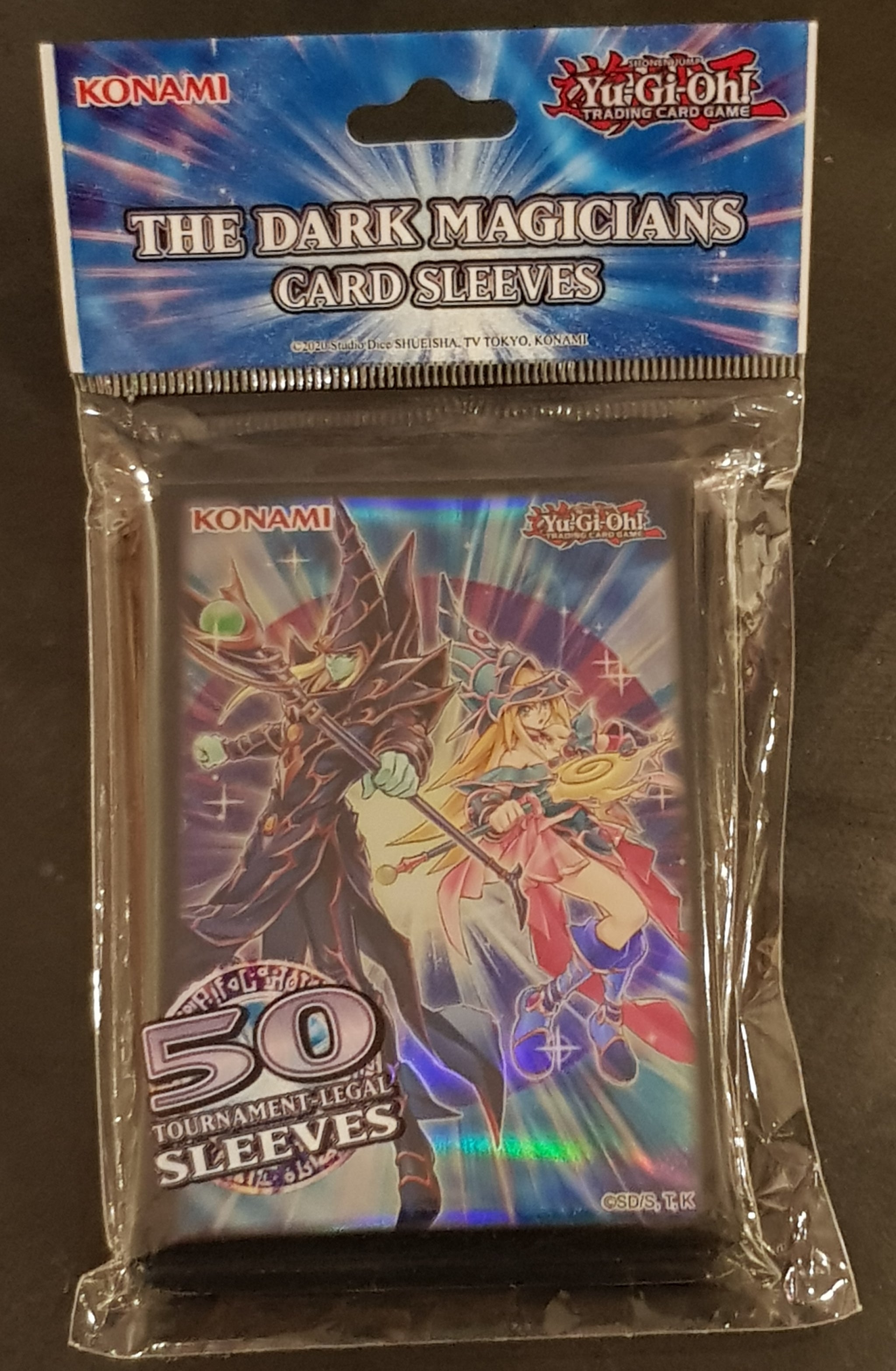 the dark magicians card sleeves Yu-Gi-Oh! TCG Accessories (50 Sleeves) Toys Oh OCG Duel Monsters includes Dark Magician Sleeves - Etsy