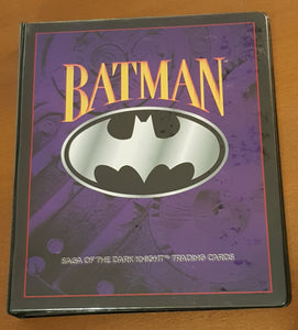 Batman Saga of the Dark Knight (100) Trading Card Set w/Exclusive Binder