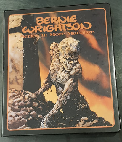 Bernie Wrightson Series 1 + Frankenstein Sub-Set + Bernie Wrightson II Trading Card Set w/Exclusive Binder