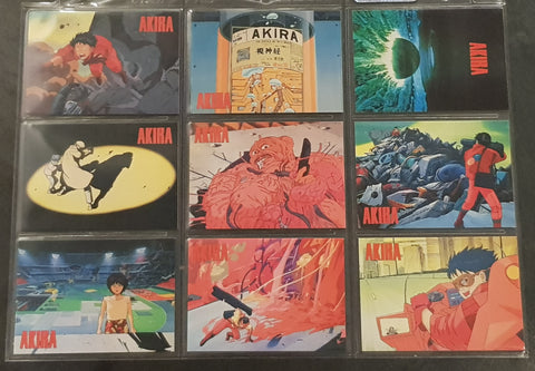 Akira Master Set (9) Trading Card Preview Set