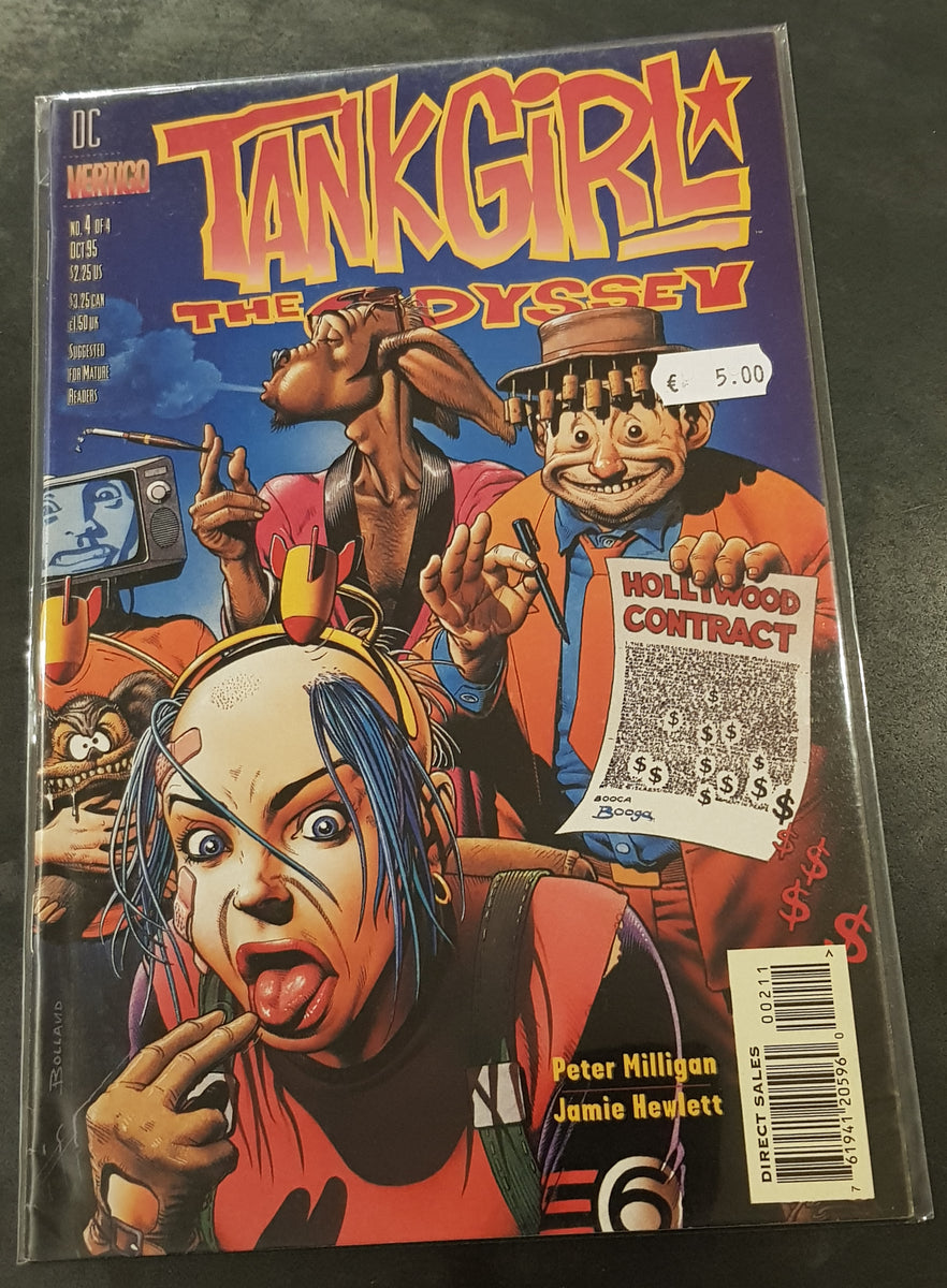 Tank Girl The Odyssey 4 Fn Vf Rotterdam Comics