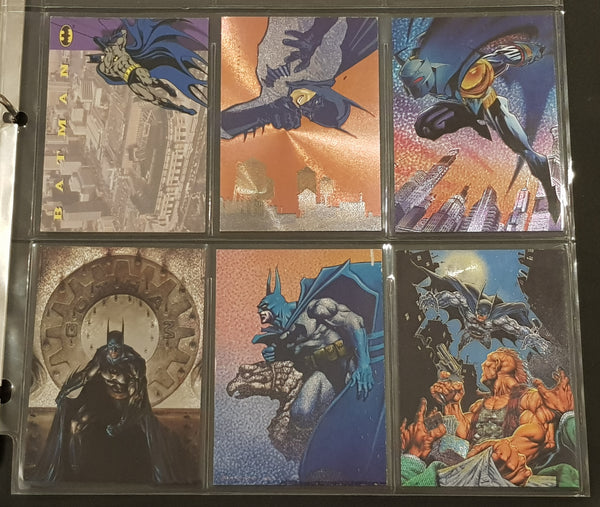 Batman Saga of the Dark Knight (100) Trading Card Set w/Exclusive Binder