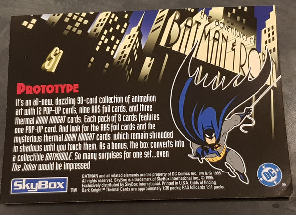Adventures of Batman and Robin (90) Trading Card Set