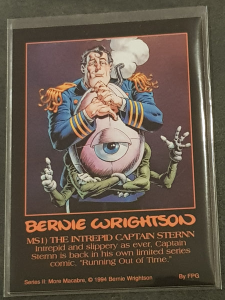 Bernie Wrightson Series 1 + Frankenstein Sub-Set + Bernie Wrightson II Trading Card Set w/Exclusive Binder