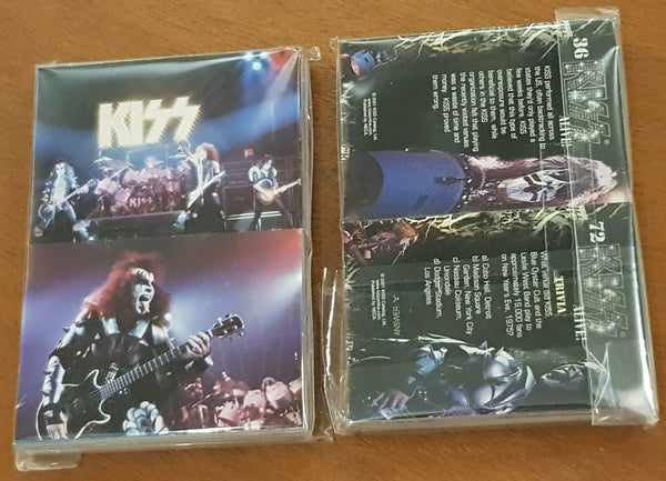 Kiss Alive! (72) Trading Card Set