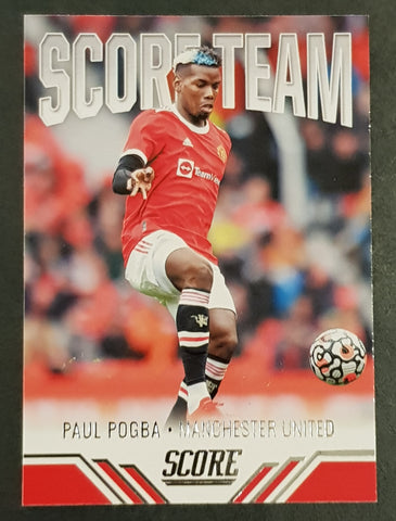 2021-22 Panini Score FIFA Score Team Paul Pogba #2 Trading Card