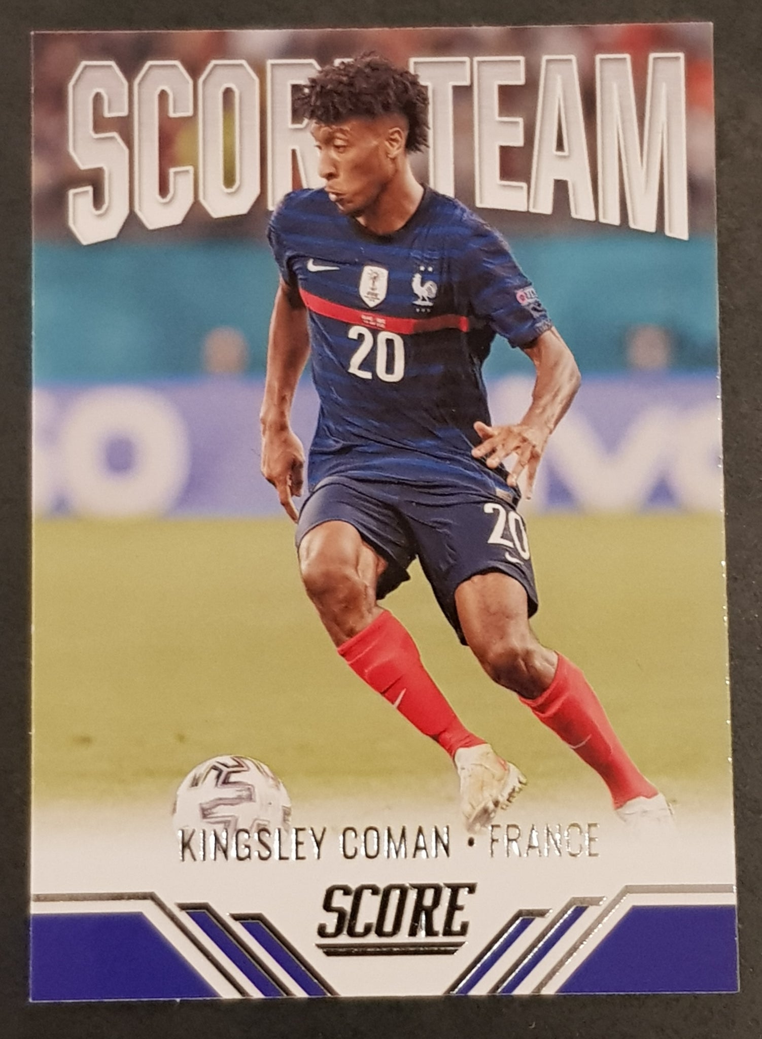 2021-22 Panini Score FIFA Score Team Kingsley Coman #13 Trading Card