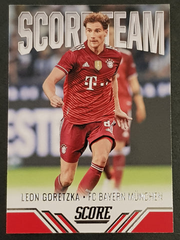 2021-22 Panini Score FIFA Score Team Leon Goretzka #15 Trading Card