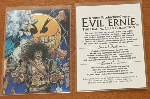 Evil Ernie Chromium Series 1 Trading Card Promo