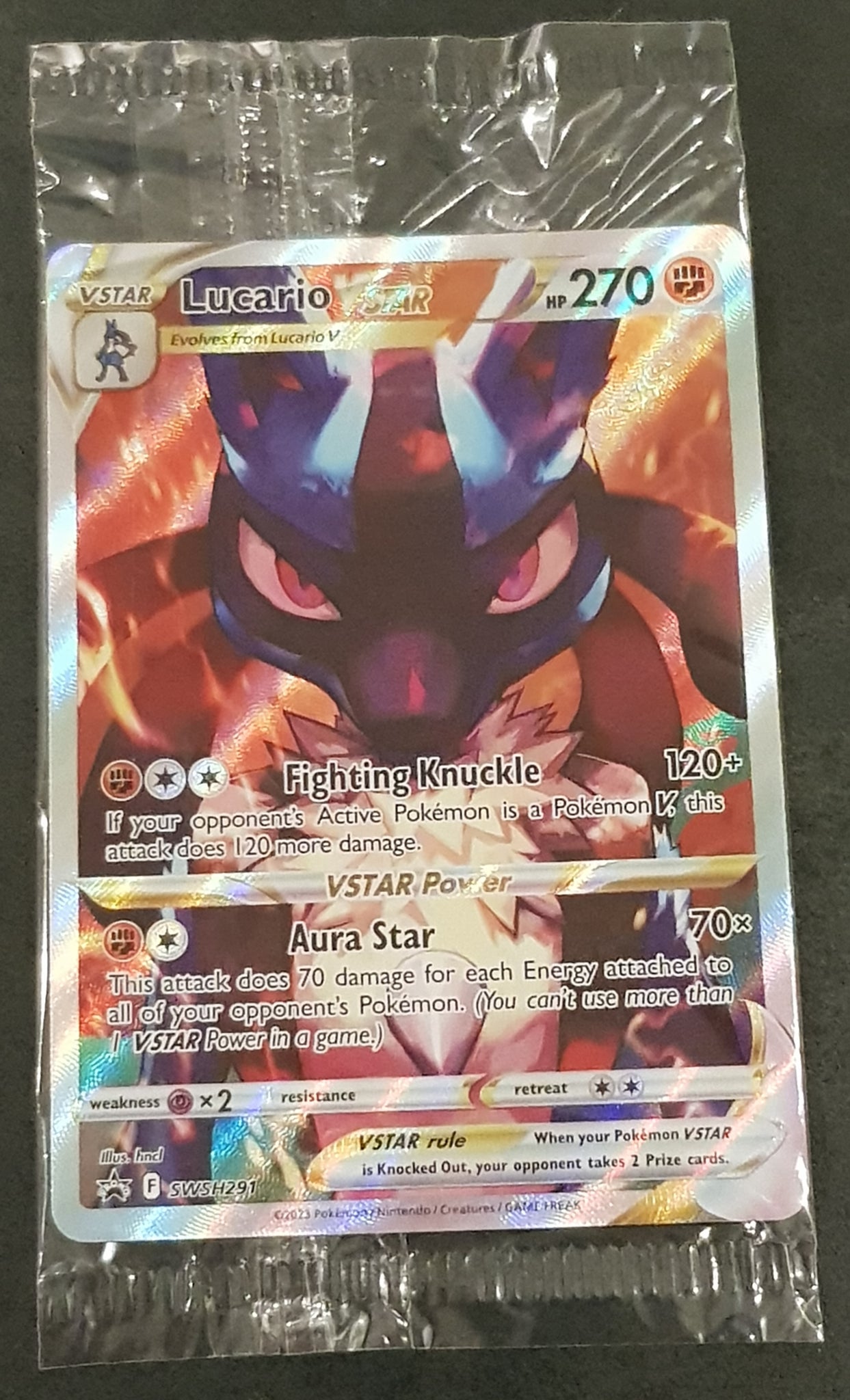 Pokemon Sword and Shield Crown Zenith Lucario Vstar #SWSH291 Sealed Bl Rotterdam Comics Pokemon Sword and Shield Crown Zenith Lucario Vstar #SWSH291 Sealed Bl Rotterdam Comics