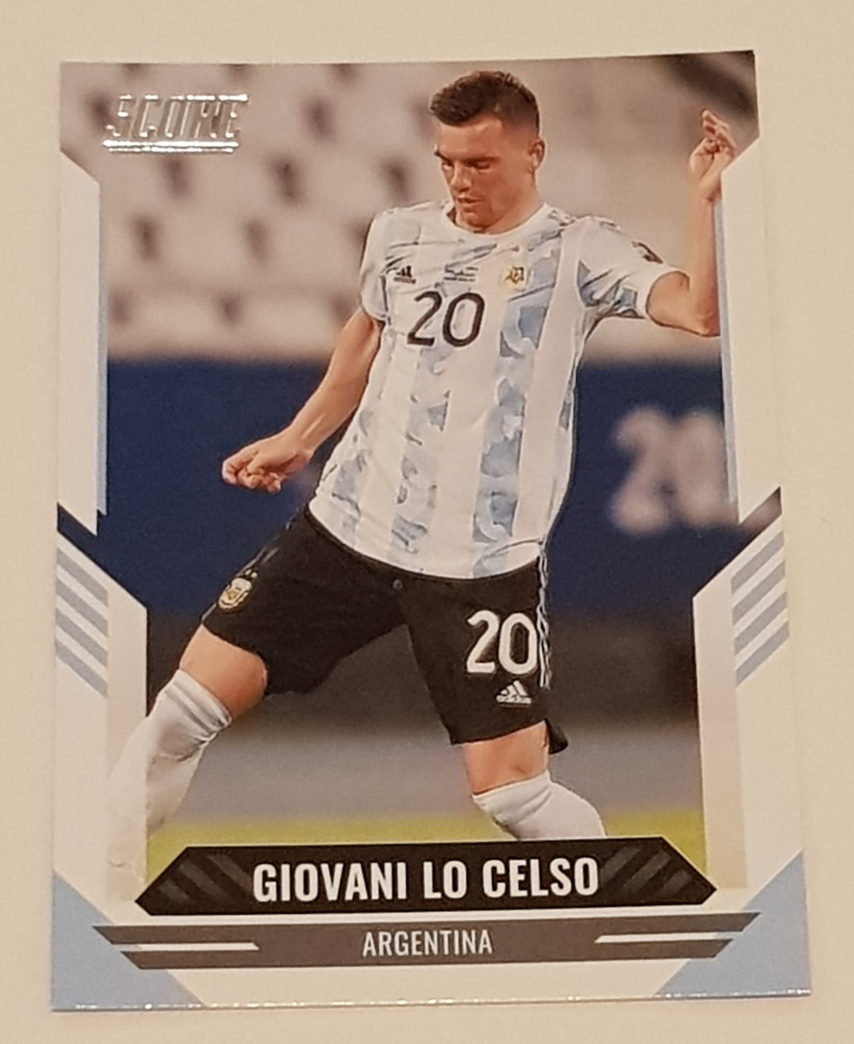 2021-22 Panini Score FIFA Giovani Lo Celso #67 Trading Card