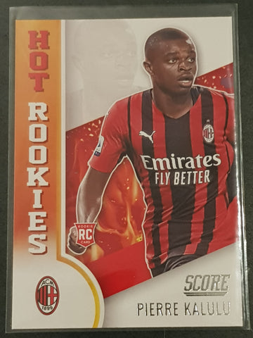 2021-22 Panini Score Serie A Hot Rookies Pierre Kalulu #7 Trading Card