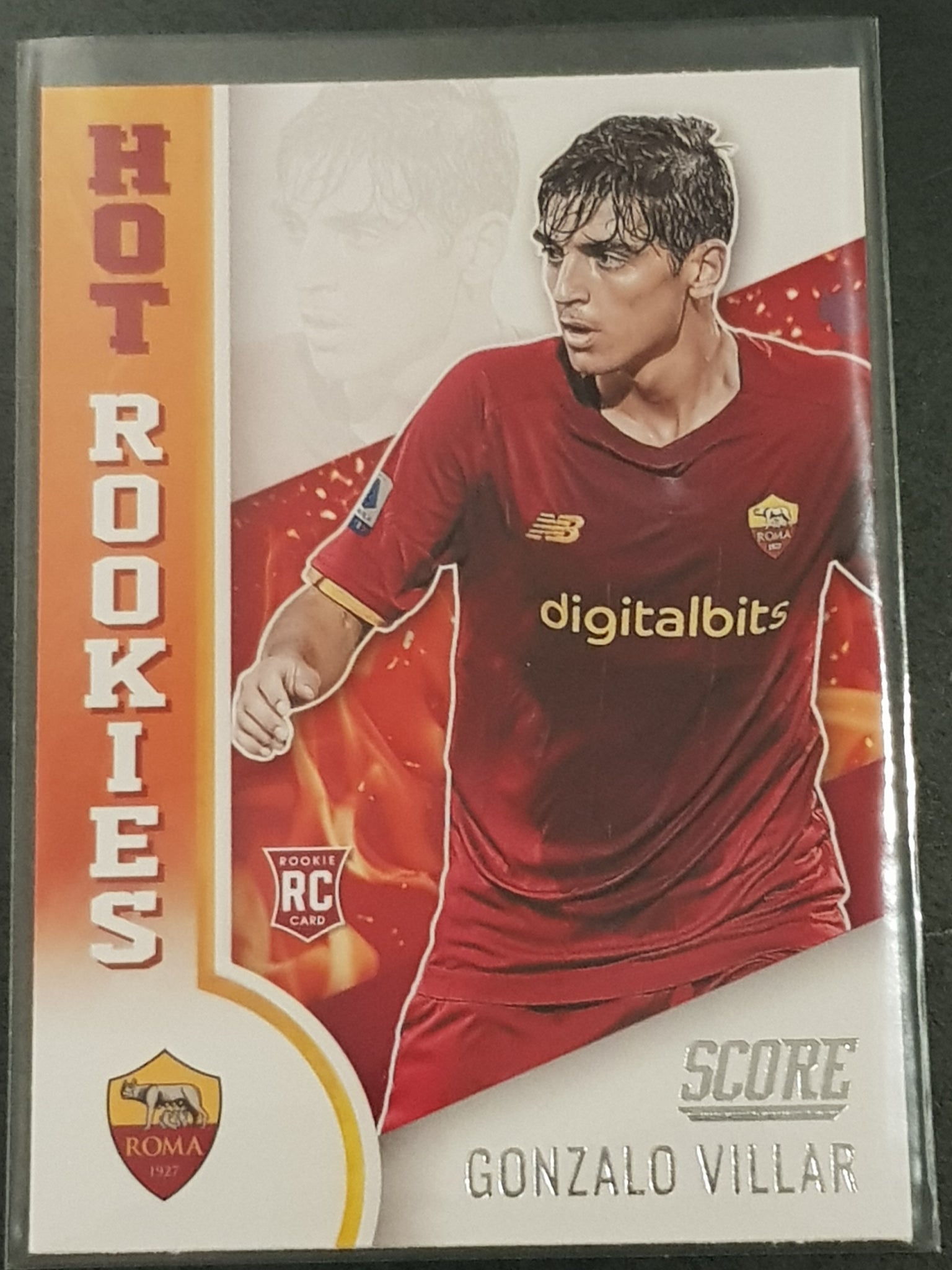 2021-22 Panini Score Serie A Hot Rookies Gonzalo Villar #2 Trading Card