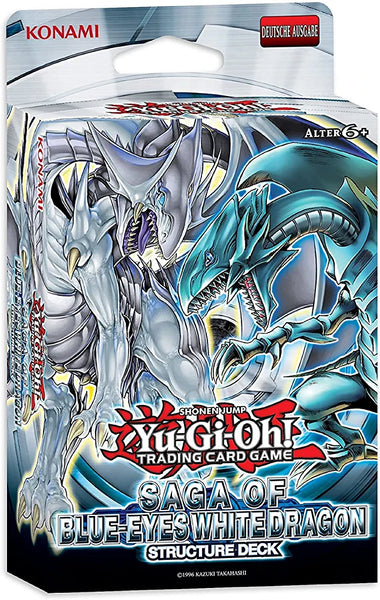 Yu-Gi-Oh! Saga of Blue-Eyes White Dragon Structure Deck Display Box (Deutsche Ausgabe)