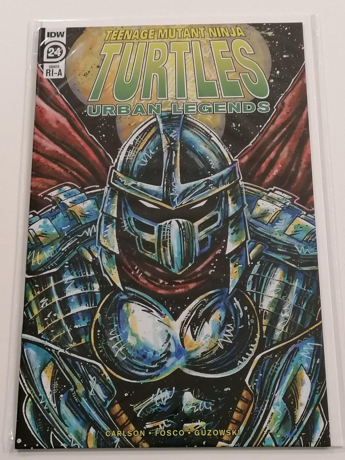 Teenage Mutant Ninja Turtles Urban Legends #24 NM 1/10 Kevin Eastman Variant