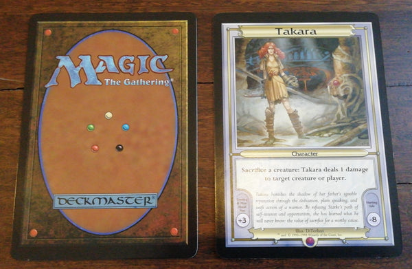 Magic the Gathering - Vanguard Mishra + Takara Oversized Trading Card Lot NM/MT