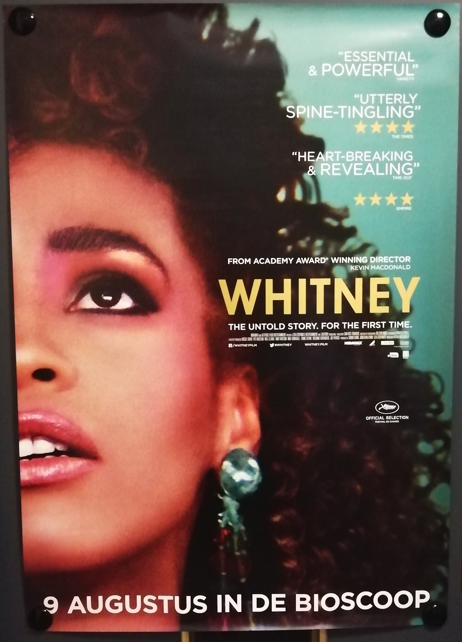 Whitney 27x39" Original Movie Poster (2018)