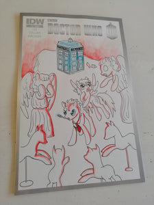 Doctor Who #15 NM Original Art Commission by Coco Ouwerkerk