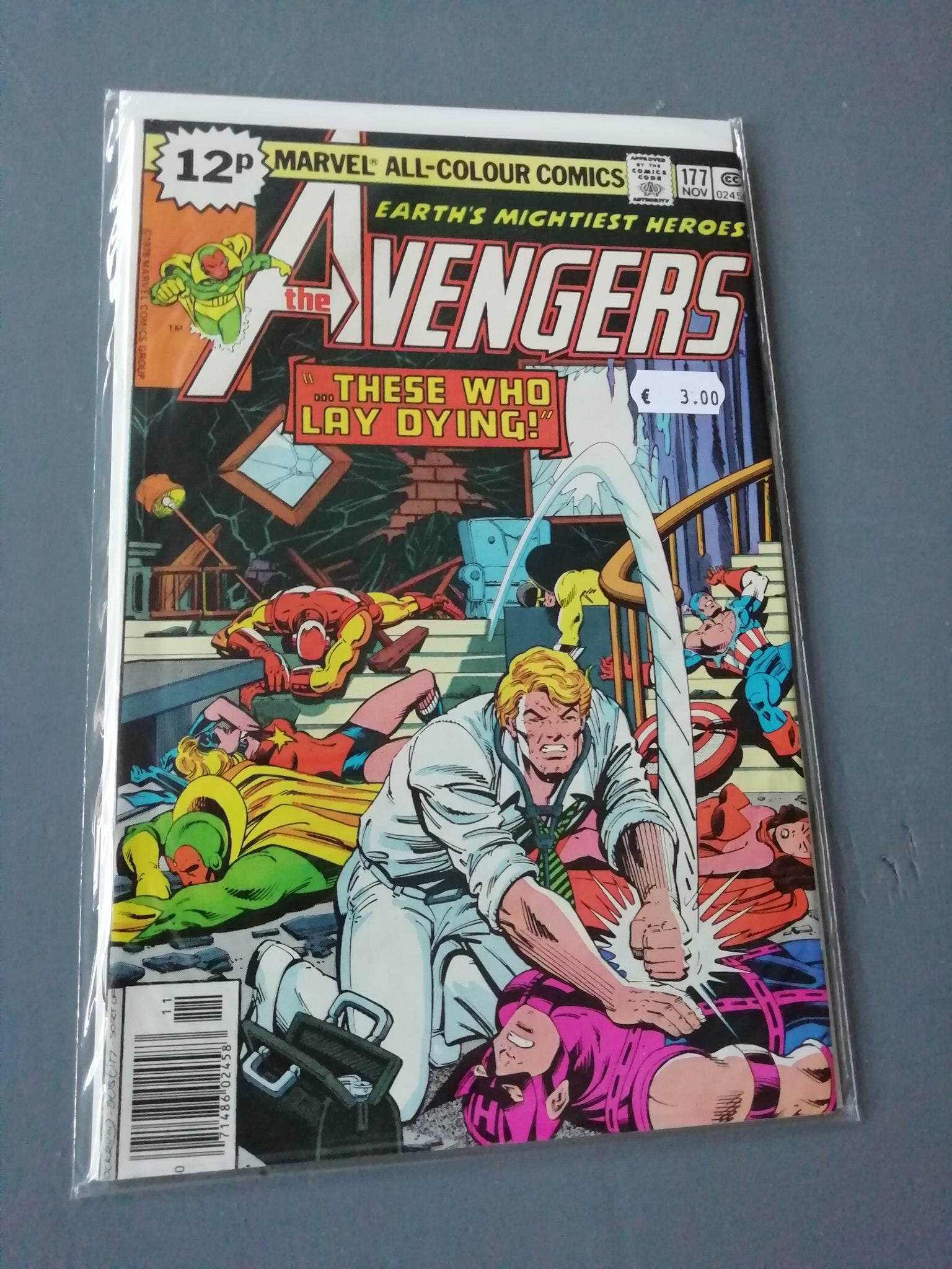 Avengers #177 VF (Pence edition)