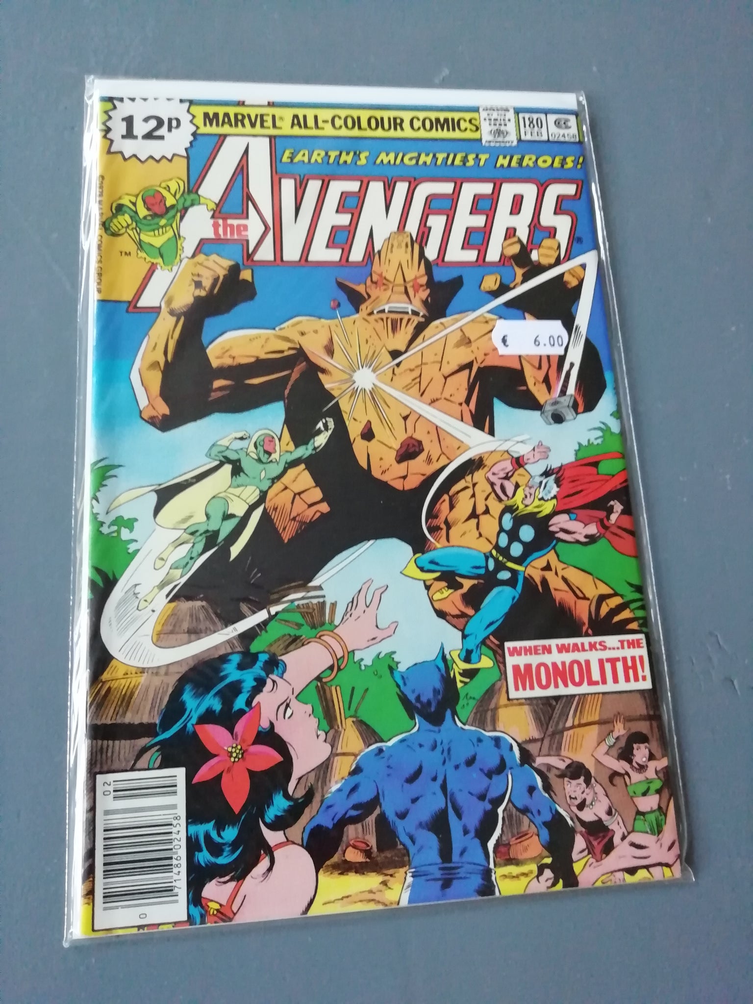 Avengers #180 VF- (Pence edition)