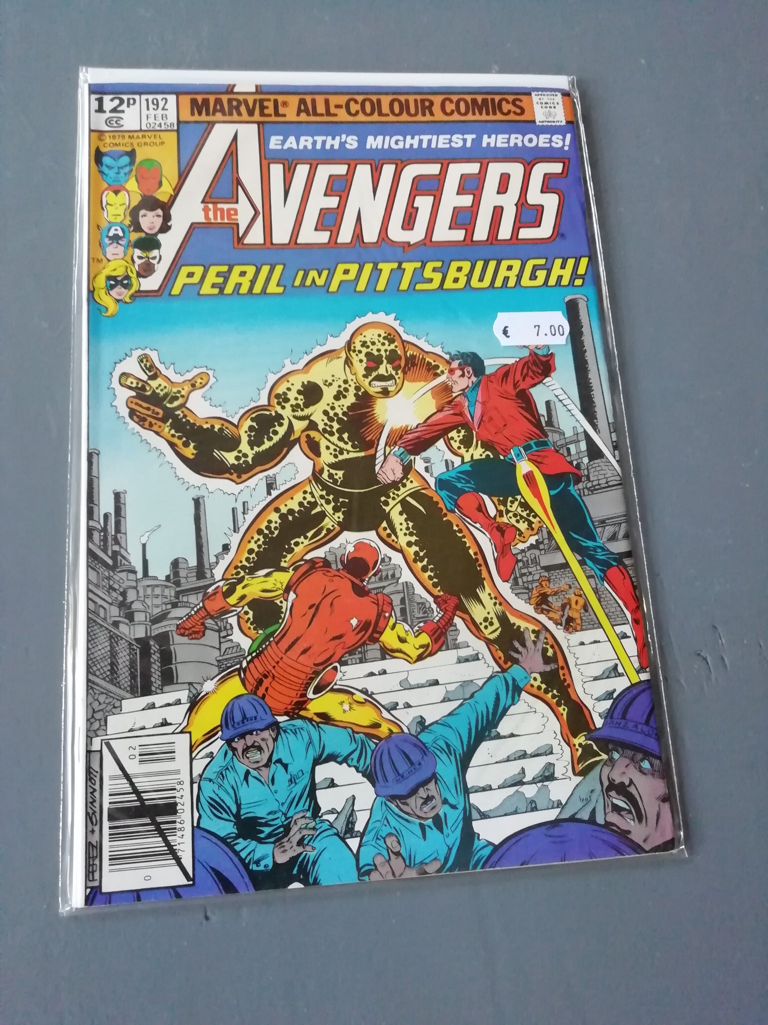 Avengers #192 VF- (Pence Edition)