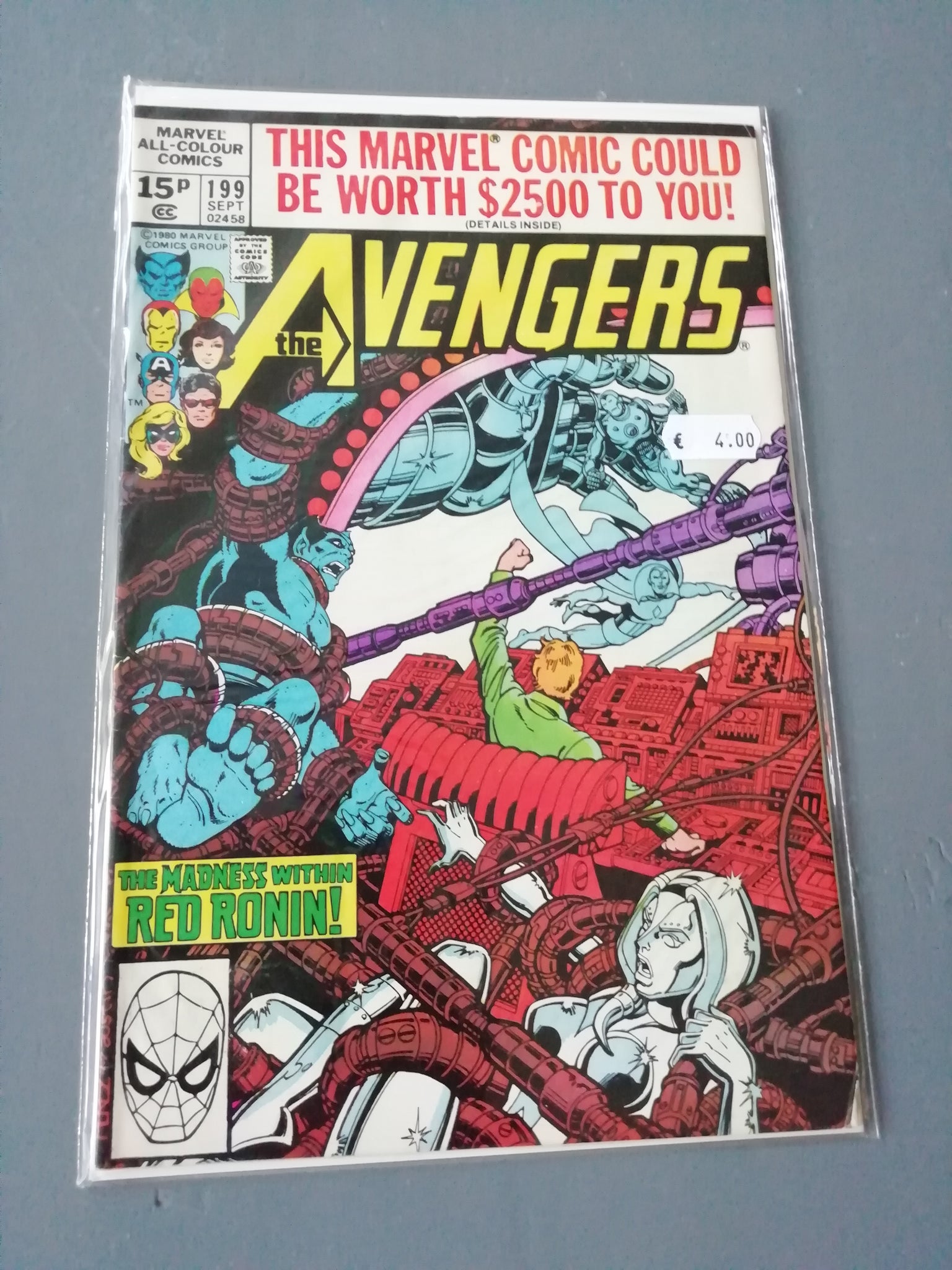 Avengers #199 FN (Pence edition)