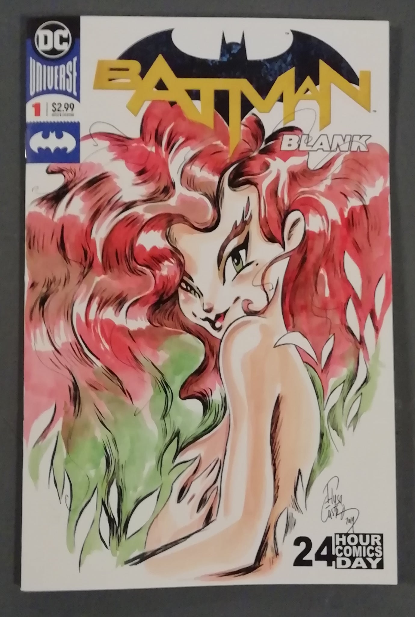 Batman #1 "Poison Ivy" Original Art Cover by Elysa Castro