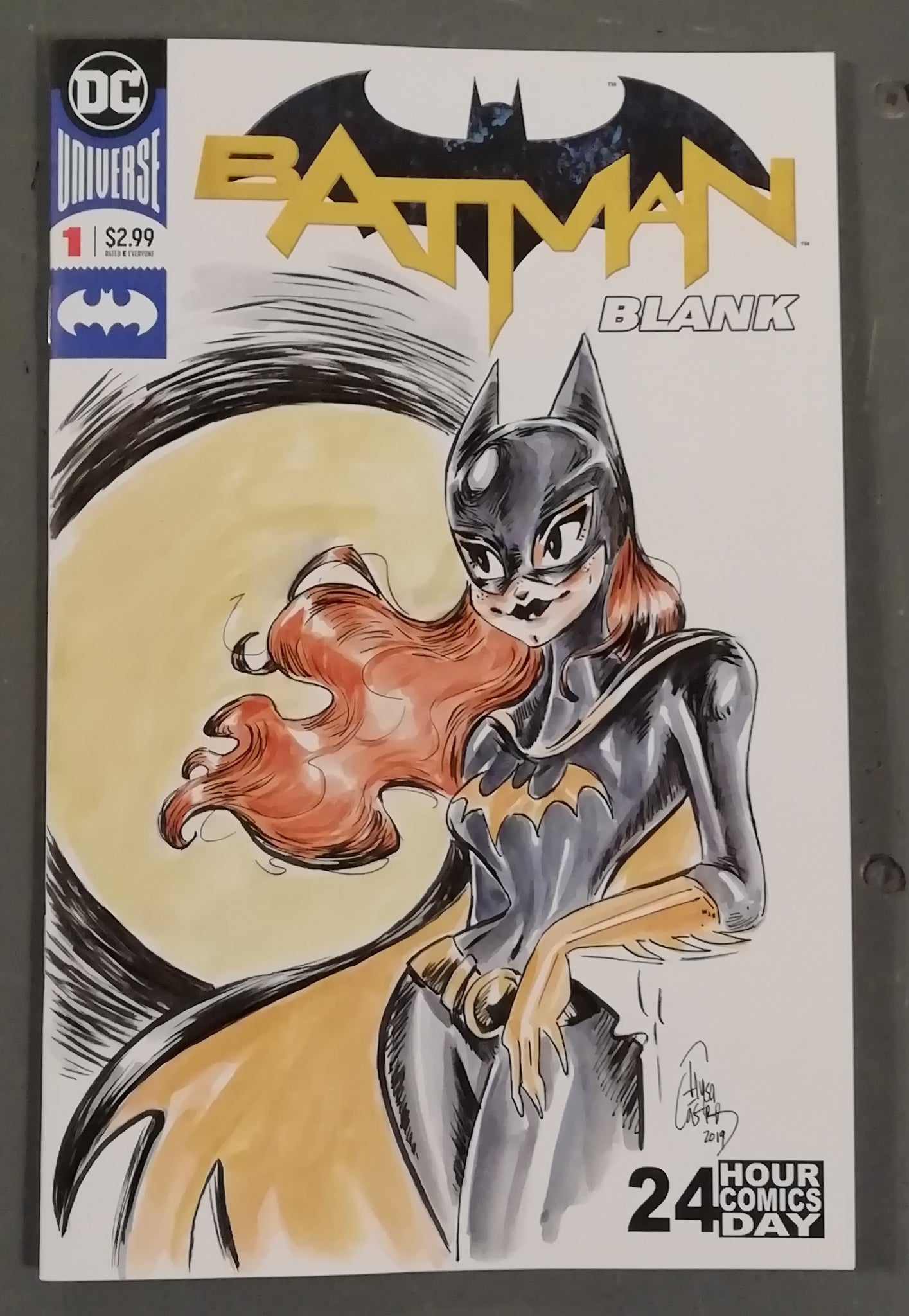 Batman #1 "Batgirl" Original Art Cover by Elysa Castro