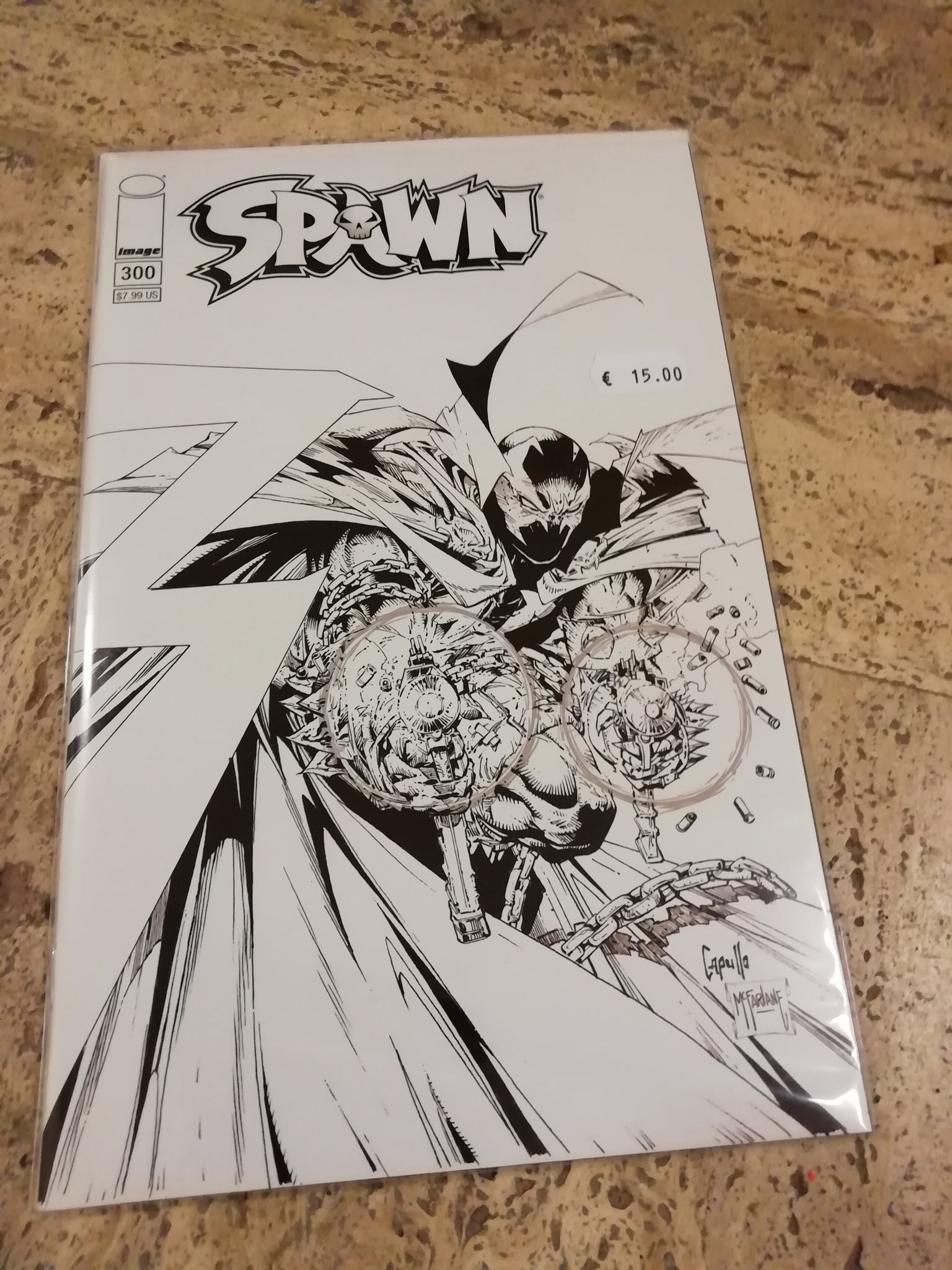 Spawn #300 NM Greg Capullo Todd McFarlane Variant (Cover F)