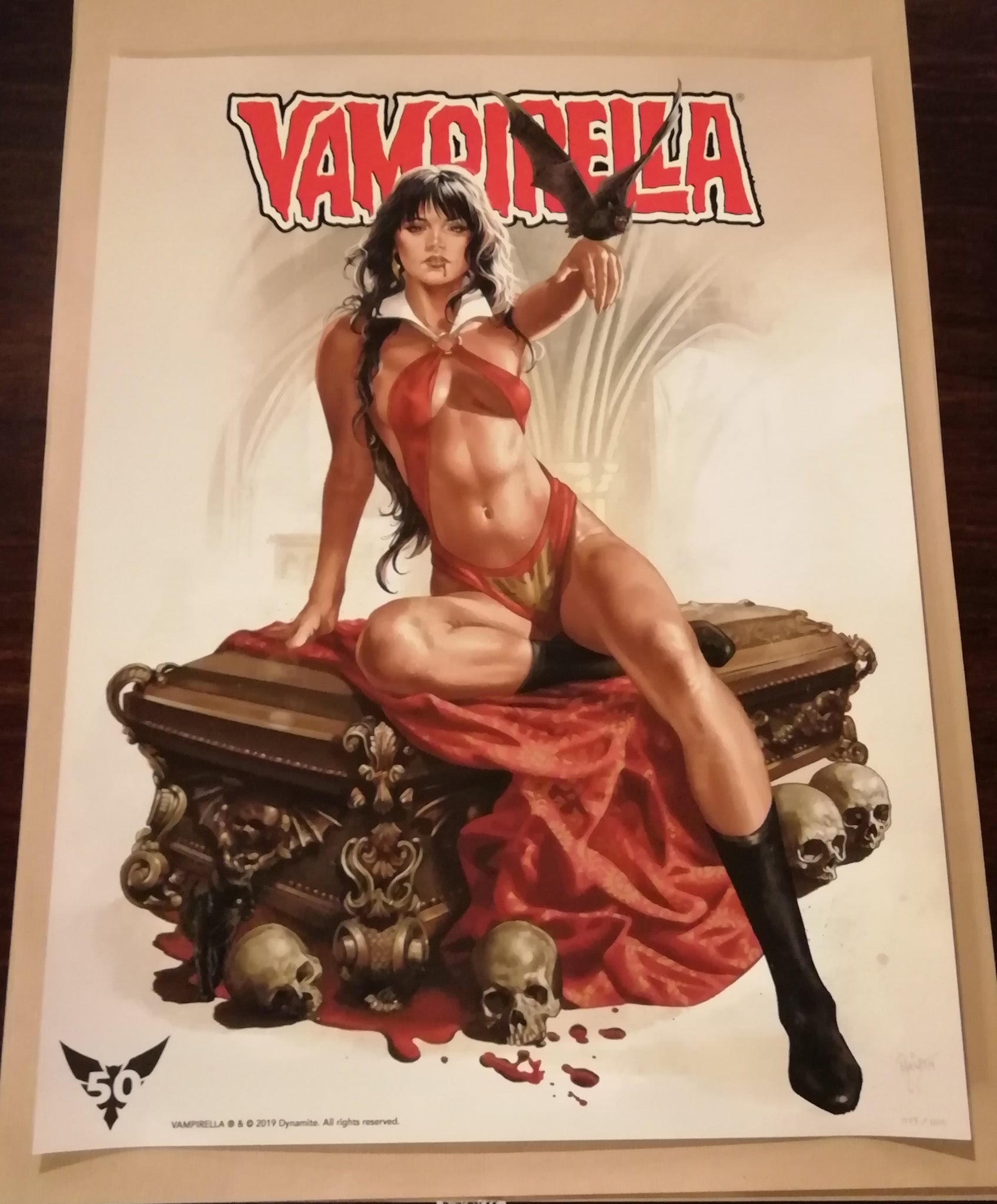 Geek Fest x Vampirella - Ruiz Burgos Exclusive Giclee Print