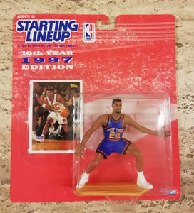 Sporting Lineup 1997 NBA Basketball Series Allan Houston Figure